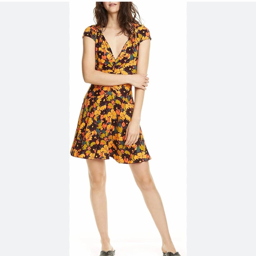 Free People Key To Your Heart Floral Dress